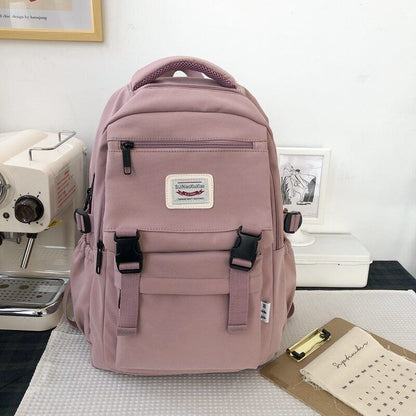 Nylon Women Backpack Female Students Schoolbag Simple Sense Travel bag