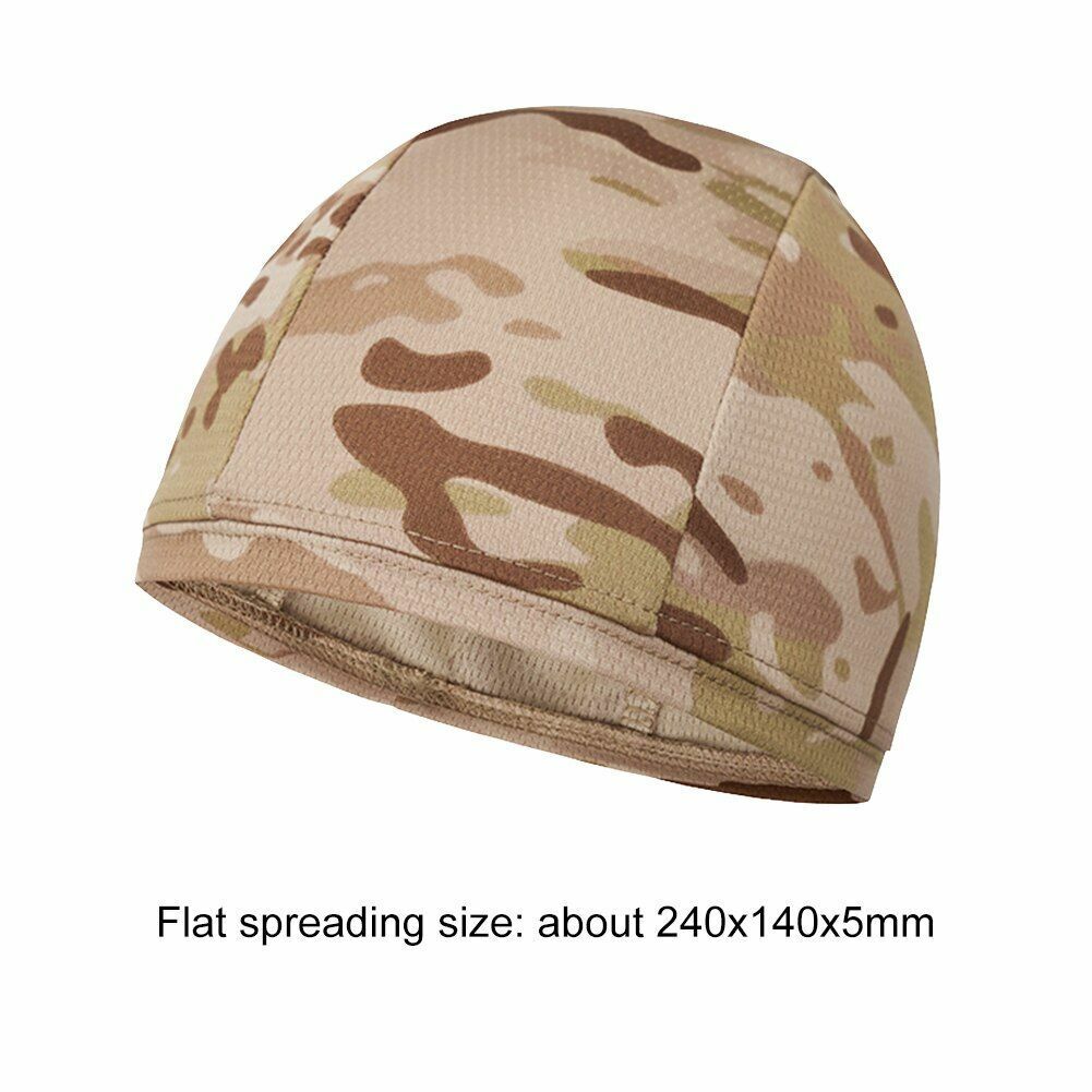 Tactical Camouflage Hat Outdoor Hiking Bicycle Cycling Helmet Liner Hat Hunting