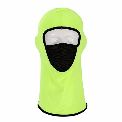 Full Face Cover Balaclava Hat Tactical Winter Cycling Scarf Warm Face Mask Black