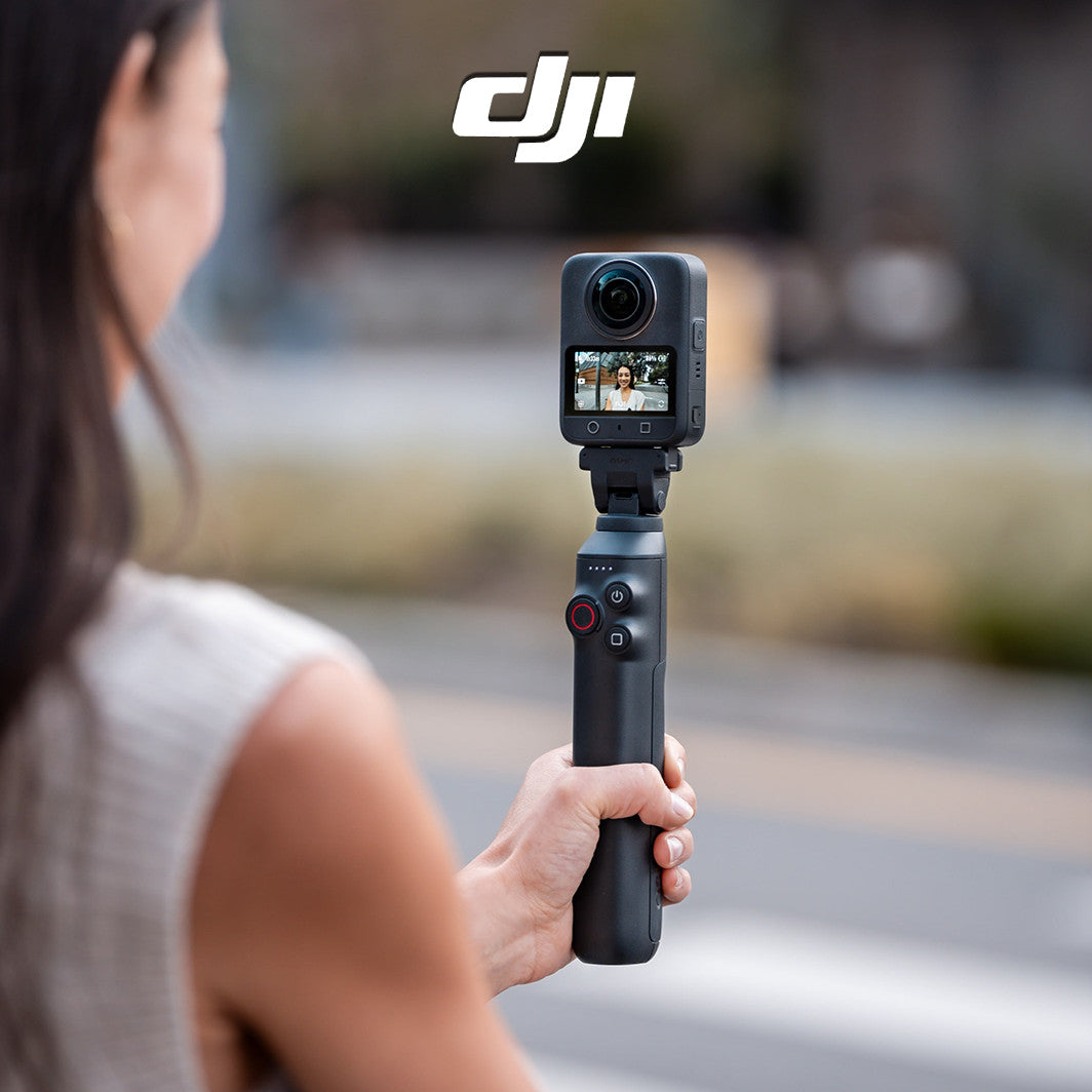 DJI Osmo 360 Battery Extension Rod–4.5H 8K/30fps, 90cm Telescopic, 0°/68° Angles