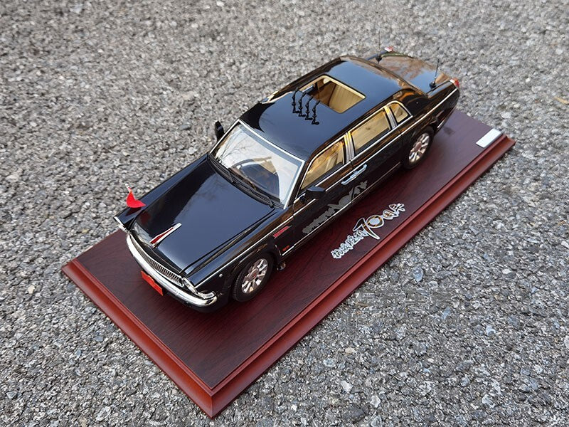 1:18 35CM Century Dragon Hongqi CA7600 2015 Parade Vehicle Diecast Car Model