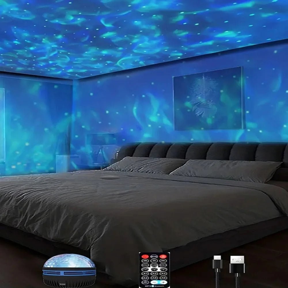 Galaxy Projector Night Light – LED Starry Sky Lamp