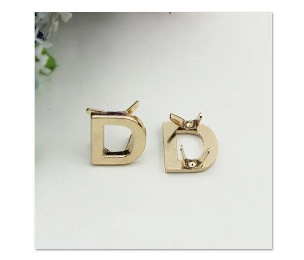 English Letters Rivets 5Pcs Metal DIY Claw Studs Bags Clothes Hats Leather Decor