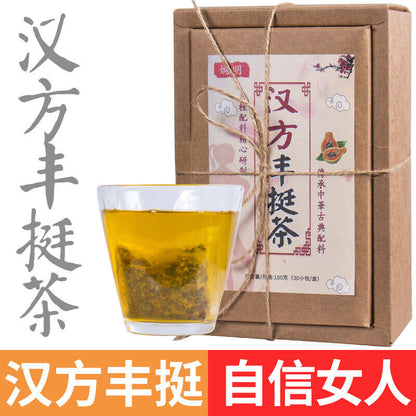 Fung Chun Tea Women's Tea Papaya, Pueraria Mirifica & Goji Berry Tea