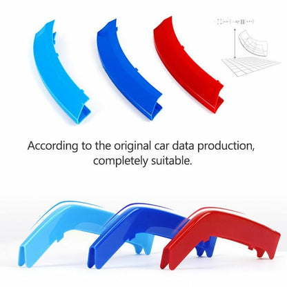 Front Grill Decorative Trim Covers For BMW F10 F30 BMW 3 5 Series M Performance