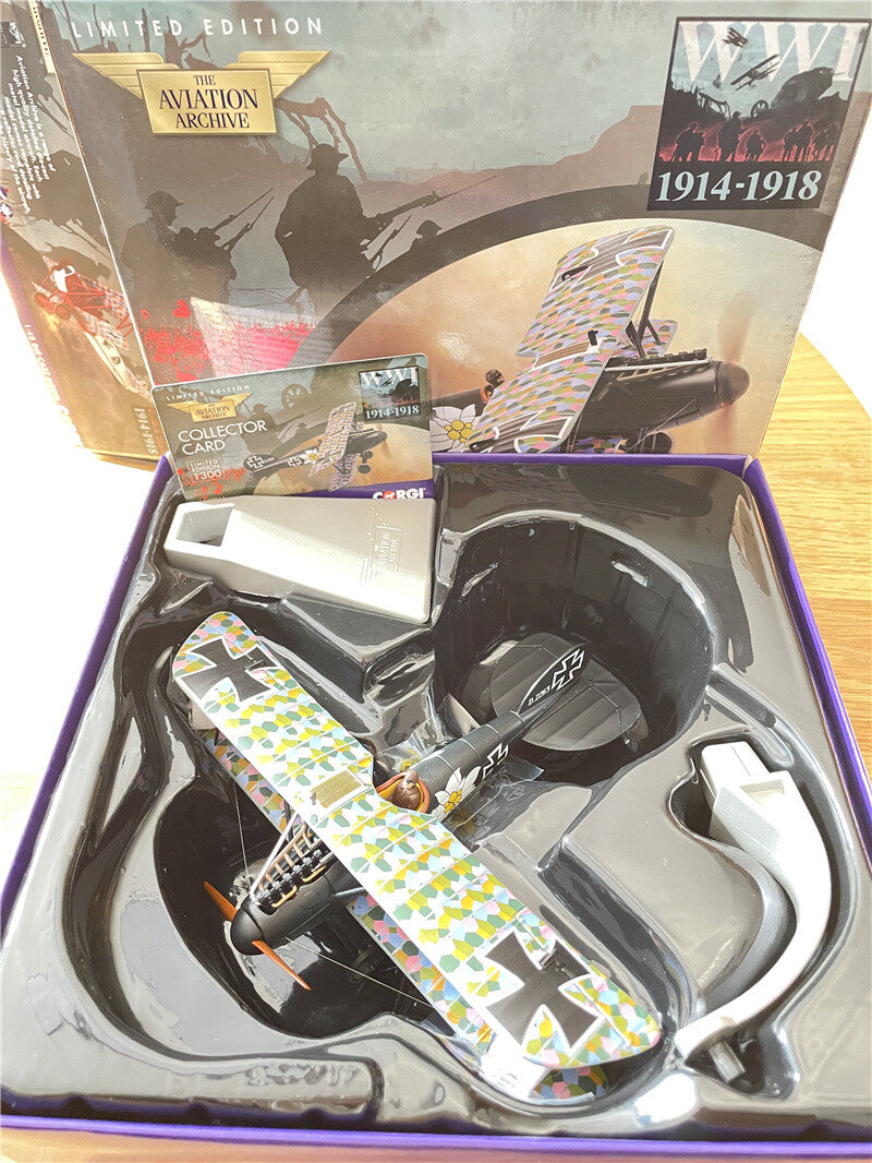for CORGI Albatros D.V 2263/17 Edelweiss Otto Kissenberth Jasta 1/48 Model