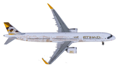 1:400 Phoenix ETIHAD Airlines A321neo Passenger Airplane Diecast Aircraft Model