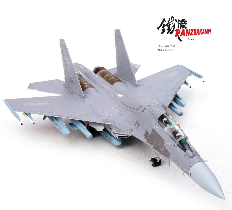 1:72 31CM Panzerkampf CHINA J-16 61771 Fighter Diecast Military Aircraft Model