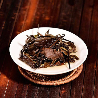 Yunnan Organic Pu'er Moonlight Beauty White Buds Pu-erh Tea Raw Cake Puer 100g