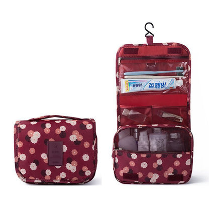 Traveling Cosmetic Bag Nylon Waterproof Makeup Purse Storage Pouch 24*9*18.5 CM