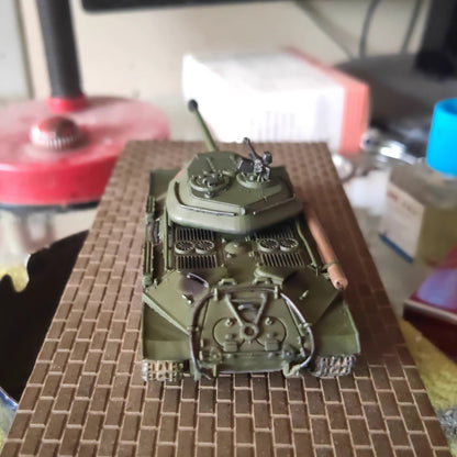 Homemade 1/72 Soviet Union 252U Tank Finished Model Painted Ornament Toys