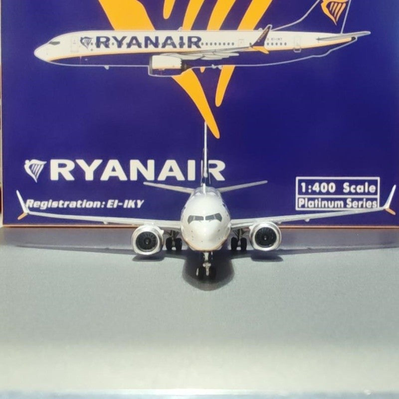 1:400 Phoenix Ryanair Boeing 737 MAX 8 Airplane Diecast Aircraft Plane Model