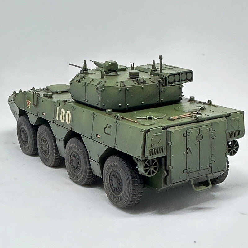 1/72 YIHE 19 Wheeled Infantry Fighting Vehicle Tank Pure Green Finished Model
