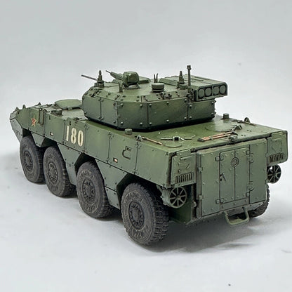1/72 YIHE 19 Wheeled Infantry Fighting Vehicle Tank Pure Green Finished Model