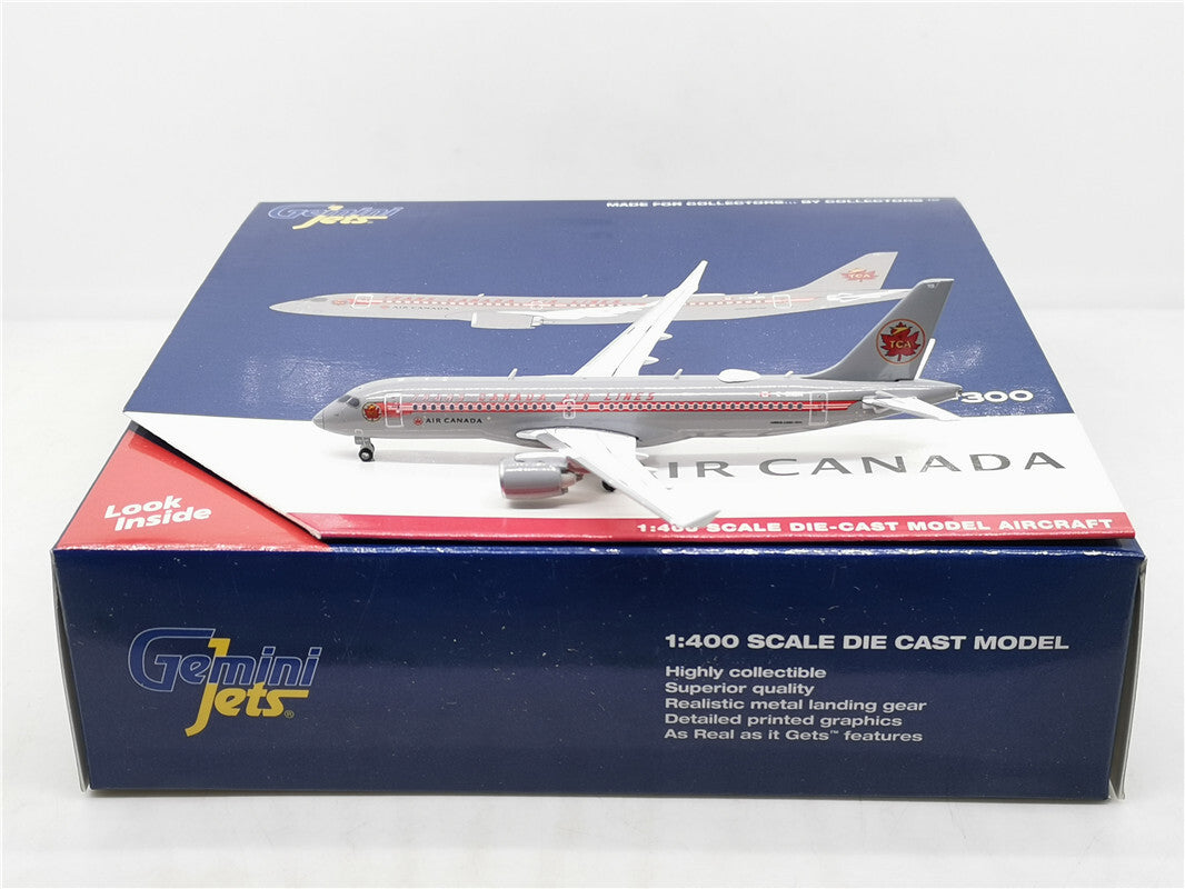 1:400 Geminijets Air Canada Airbus A220-300 Passenger Airplane Diecast Model