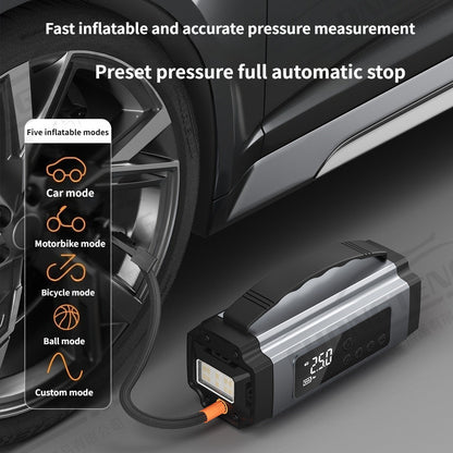 Car tire wireless inflator emergency start power all-in-one machine -03