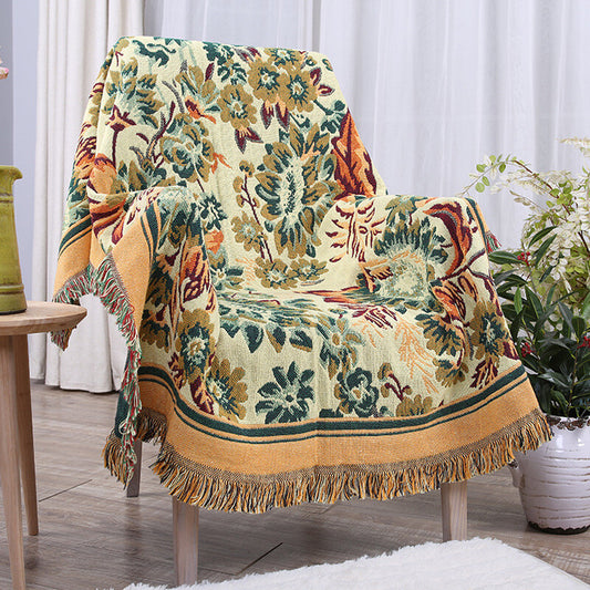 Universal Thick Cotton Sofa Throw Rug Couch Lounge Sofa Blanket Bed Sheet