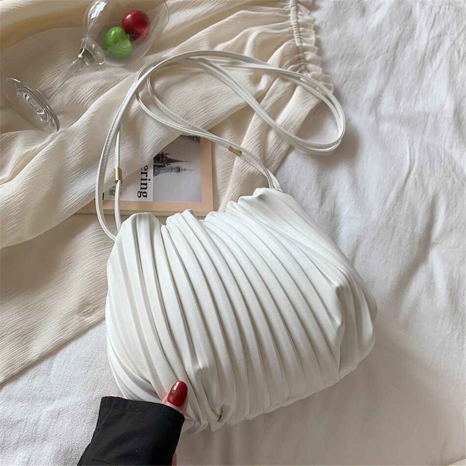 Luxury Bucket Bag Soft Leather Shoulder Bags Crossbody Fashion Handbag 25*20*7CM
