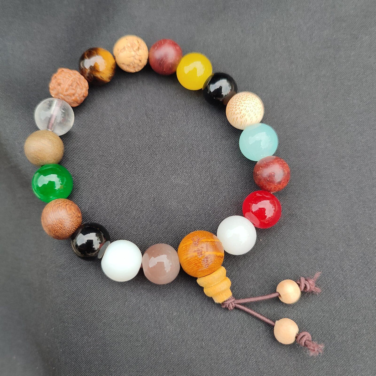 Bodhi Mala Monk Tibetan Rosary Buddha Amitabha Praying Multiple Colors Bracelet