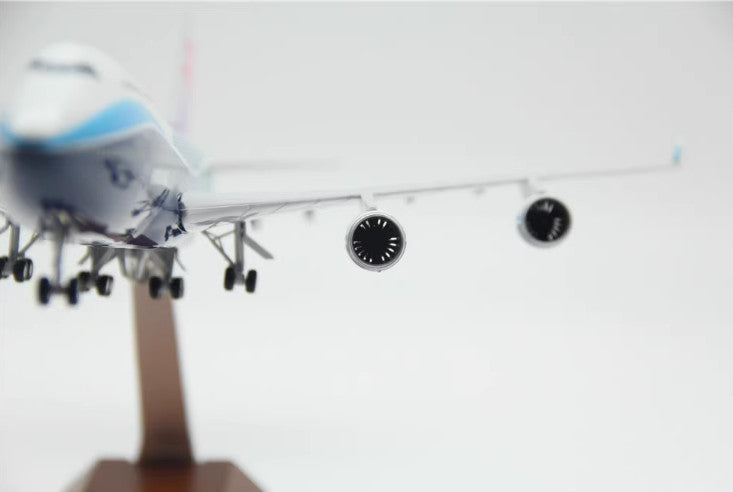 1:200 35CM RISESOON CHINA AIRLINES BOEING 747-400 Airplane ABS Plastic Model