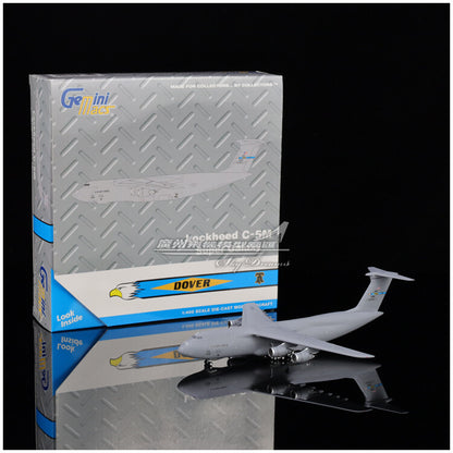 1:400 GeminiJets USAF Lockheed C-5 Aircraft Diecast Military Airplane Model
