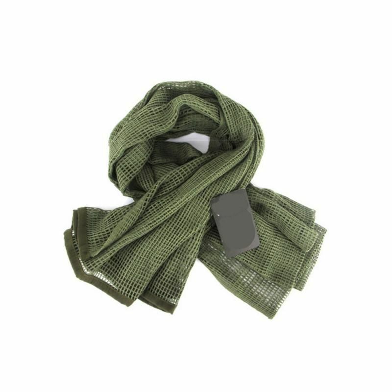 Camouflage Tactical Mesh Scarf Face Veil Camo Airsoft Hunting Cycling bandana