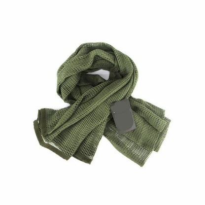 Camouflage Tactical Mesh Scarf Face Veil Camo Airsoft Hunting Cycling bandana