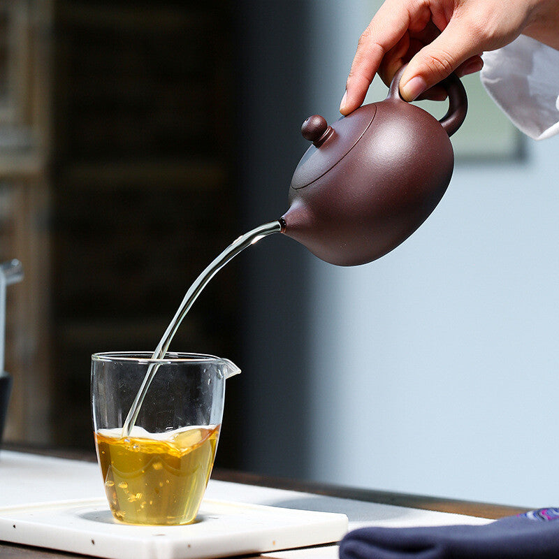 300ml Tea Pot Marked Original Ore Real Yixing Zisha Pot With Ball Holes Big Pot