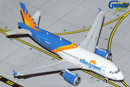 1:400 GeminiJets Allegiant AIRBUS A319 Passenger Airplane Diecast Aircraft Model