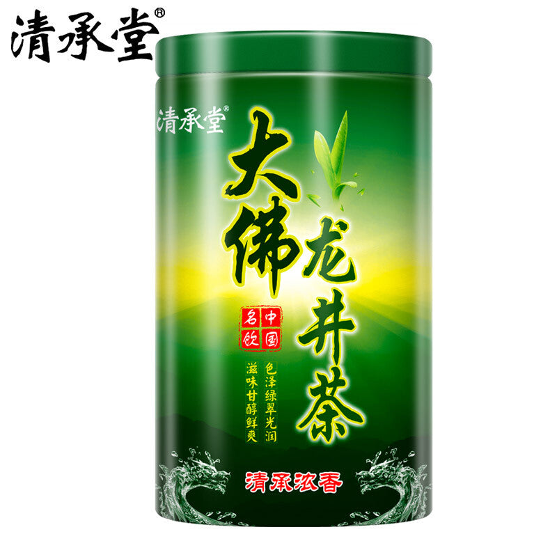 Premium Xinchang Dafu Changjing Longjing Green Tea Longjing Tea 250g Tin -