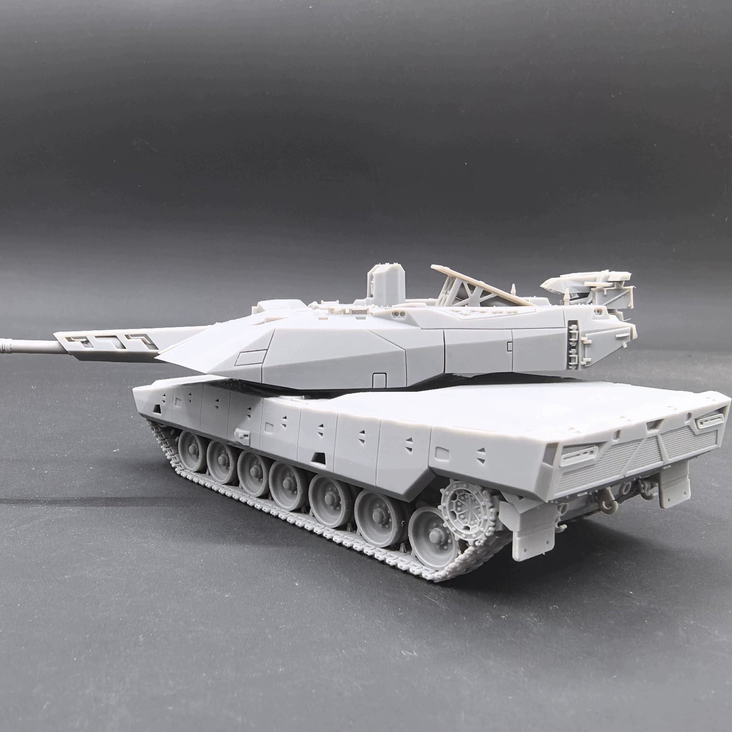 1/72/87/144 German KF51 New Generation Main Battle Tank Model Kit 3D Printed