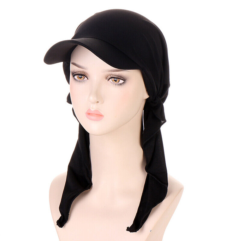 Women's Hats Muslim Hijab Baseball Cap Turban Hat Headscarf Sun Hats Scarf Caps~