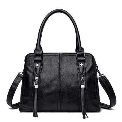 Leather Handbag Large Messenger Bag Simple Messenger Bags Polyester 30*14*24 CM