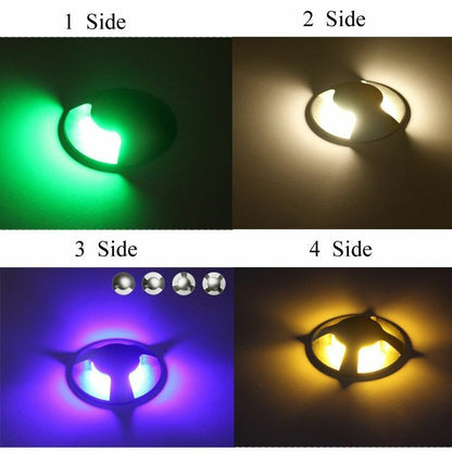 Outdoor Lighting IP67 DC12V 3W Garden Yard Step Stairs Floor Deck LED Recessed