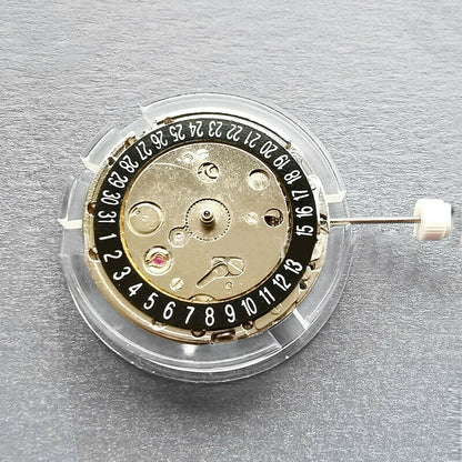 Watch Automatic Mechanical Movement Black Date Calendar @ 3/6 For 2813 8215 Part
