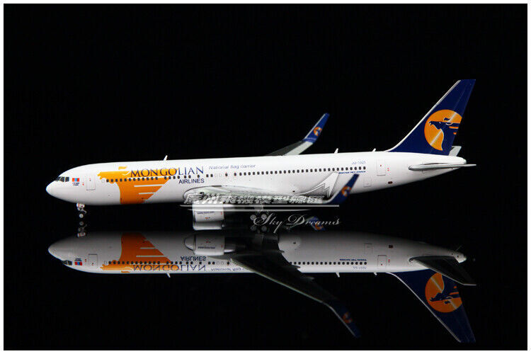 1:400 JC WINGS MONGOLIAN BOEING 767-300ER Passenger Airplane Diecast Plane Model