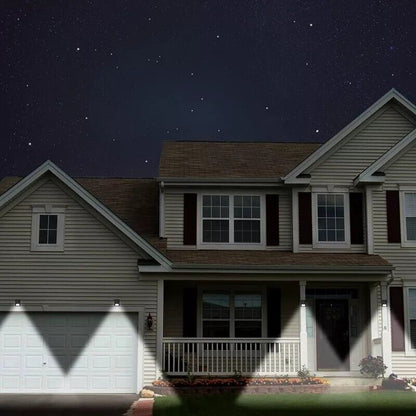 Lampara Solar Luces Solares De Seguridad Para Exteriores Luz 20 LED De Pared US