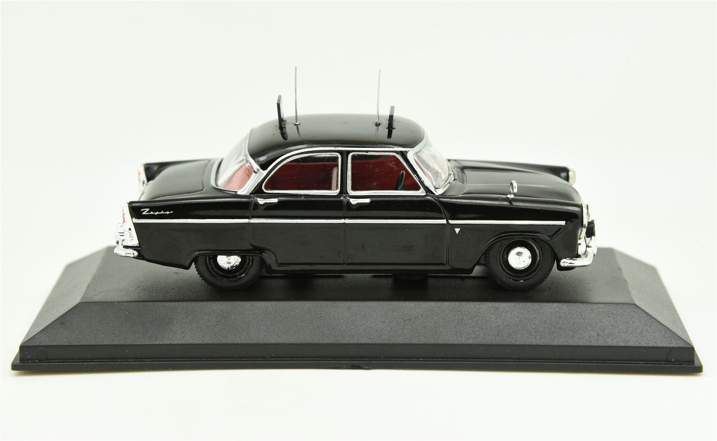 ATLAS 1:43 Ford Zephyr Mk2 Black British Police Car Model DieCast Model Metal