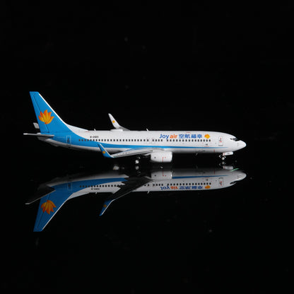 1:400 AeroPolaris Joy Air Boeing 737-800 B-20E5 Airplane Diecast Plane Model