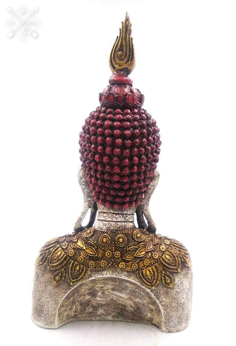Polyresin Handmade Buddha Head Idol Table Desk Decor Figurine Statue