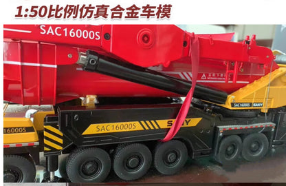 1:50 SANY SAC16000S ALL TERRAIN CRANE Construction Equipment Diecast Model