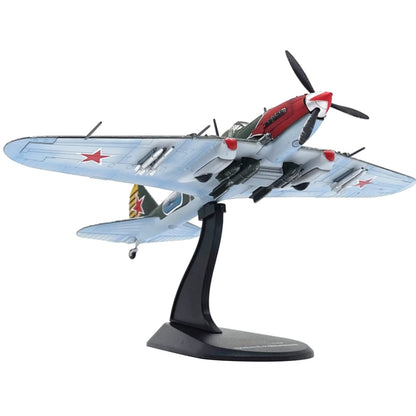 1/72 WWII Soviet Ilyushin IL-2 Shturmovik Attack Aircraft Finished Alloy Model