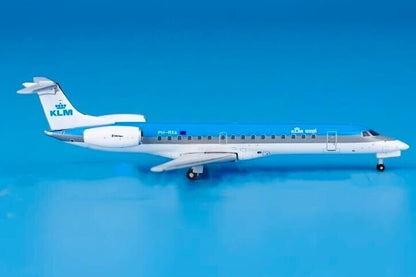 1:400 JC Wings KLM Embraer ERJ-45MP Passenger Airplane Diecast Aircraft Model