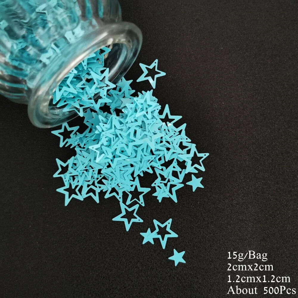 Confetti 15g Star Dots Golden Silver Sequins Baptism Birthday Party Events Decor
