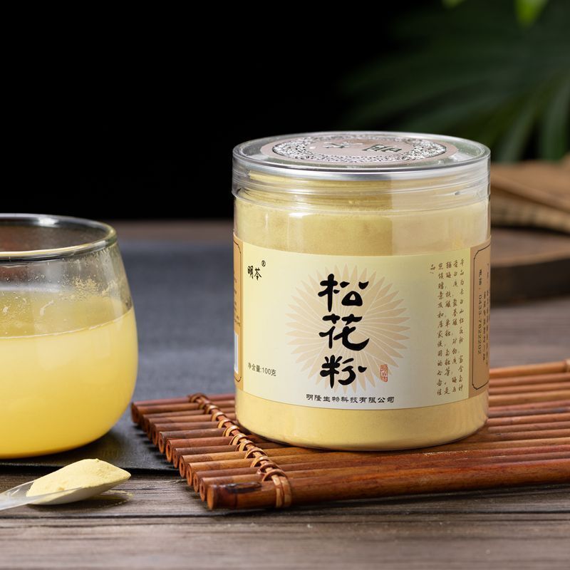 Pine Pollen Wall Breaking Raw Material Masson Pine Pollen Canned Wall
