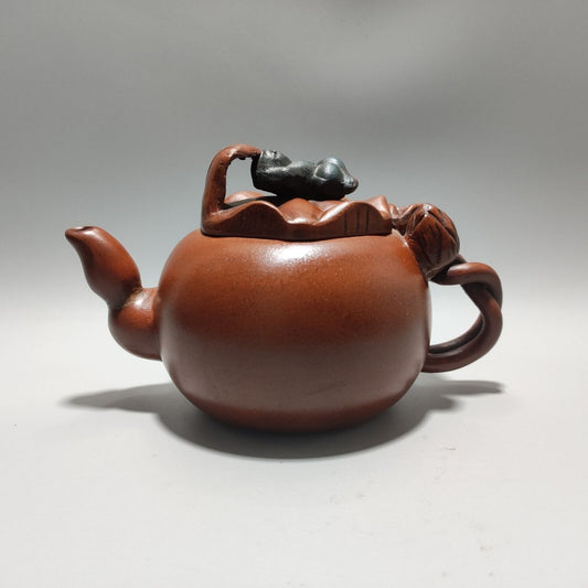 Vintage Chinese Yixing Purple Clay Teapot Zisha Ceremony Teaware Collection Rare