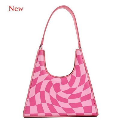 Small Solid Color Leather Shoulder Messenger Bags Crossbody Handbags Purses Tote