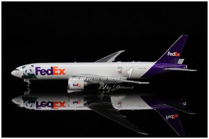 1:400 Phoenix FedEx BOEING 777-200F Passenger Airplane Diecast Aircraft Model