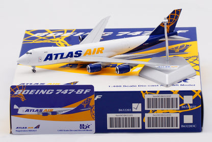 1:400 HX Models ATLAS AIR BOEING 747-8 Plane Airplane Diecast Aircraft Model
