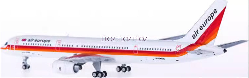 for NG MODEL Air Europe for Boeing 757-200 G-BKRM 1:400 Aircraft Pre-built Model